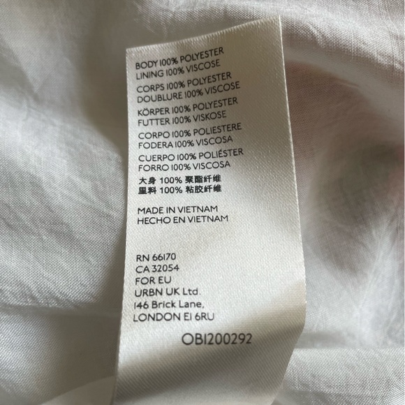 Anthropologie Dress Floral High Collar Balloon Sleeve Maxi Patchwork Lined - Picture 8 of 11